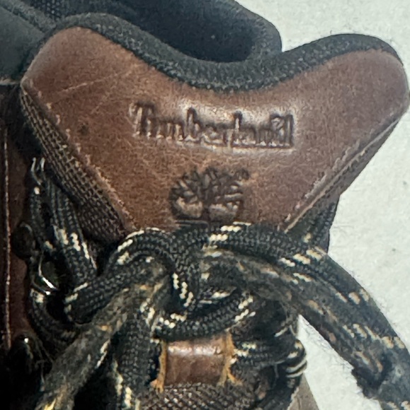 Timberland Backroads Boy's Hiking Boot Brown Leather Size 5 Toddler - Picture 11 of 16